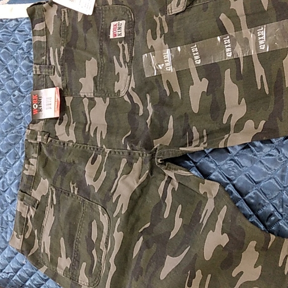 Work King camouflage pants khaki 42x32 - Picture 3 of 5
